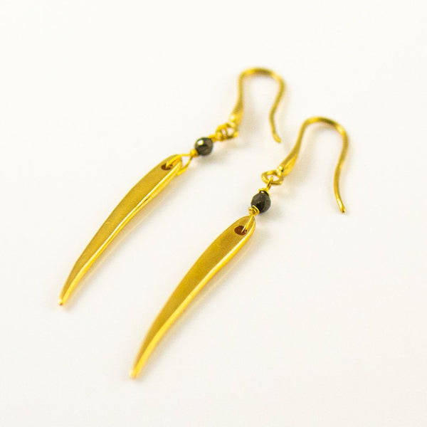 Spear earrings